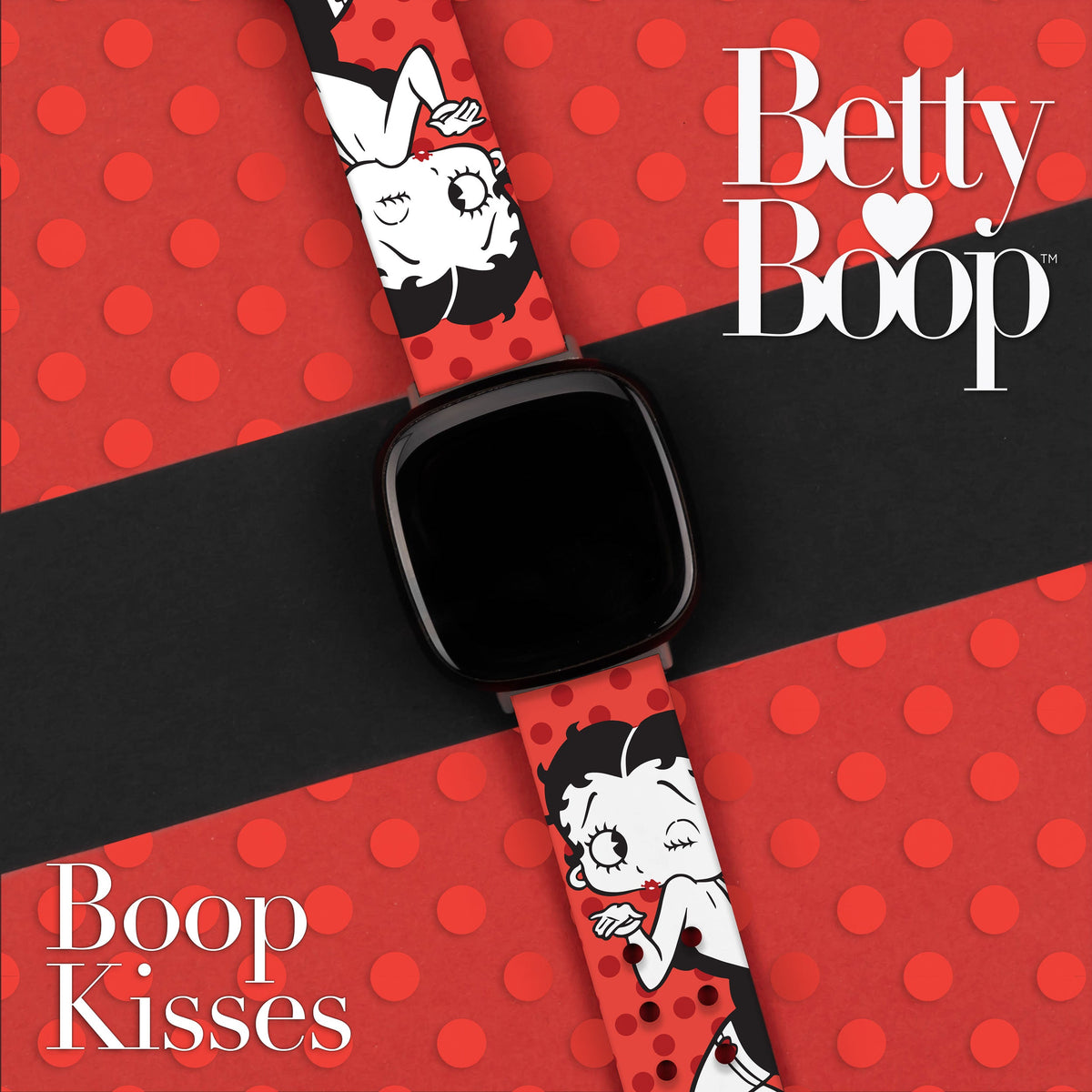 Betty Boop Classic HD Fitbit Versa 3 and Sense 1 Watch Band