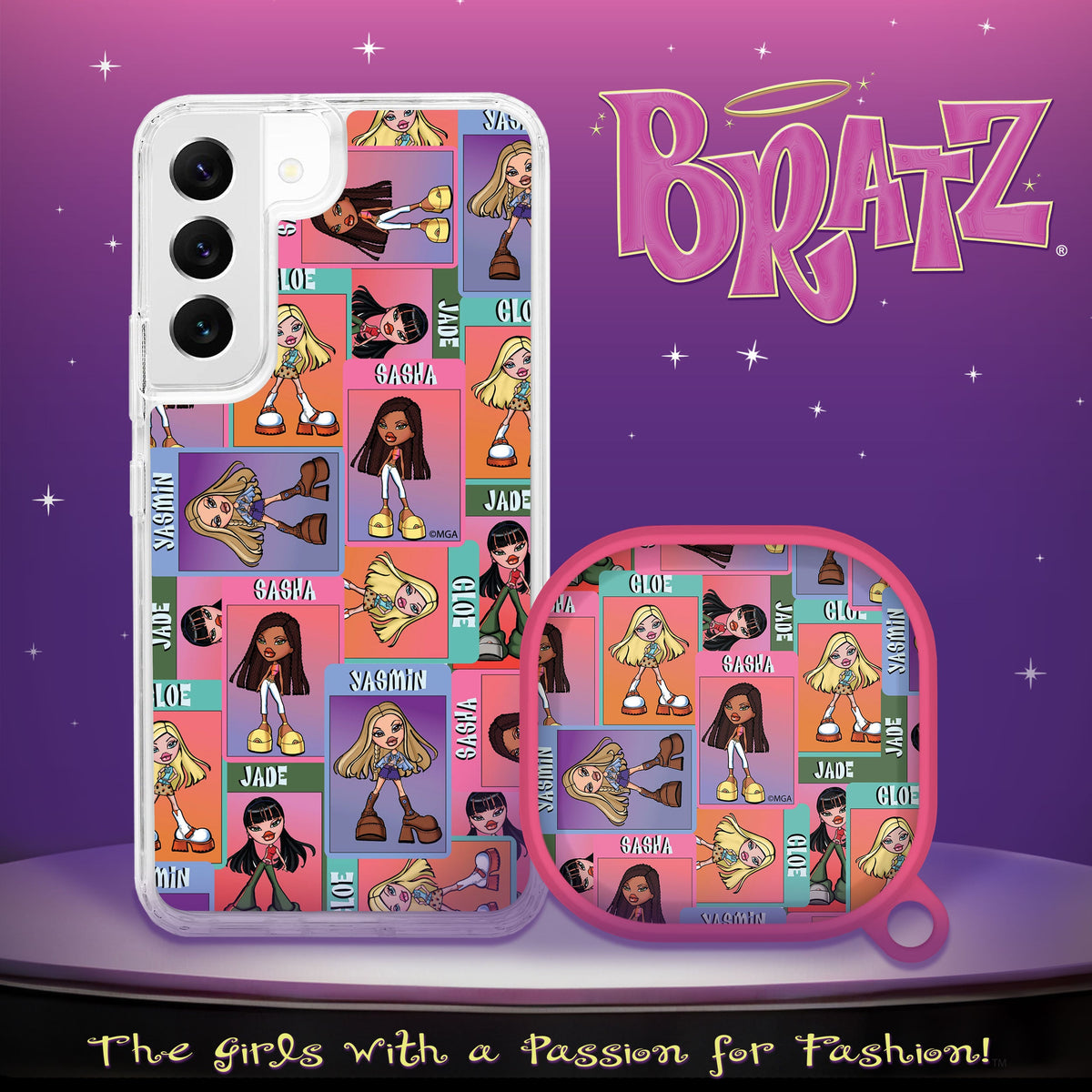 Bratz® Classic HD Samsung Galaxy S23 Series and Buds Pro Combo Package