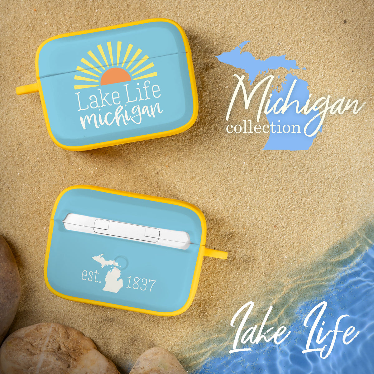 Michigan HDX Apple AirPods Pro 1 & 2 Case Cover
