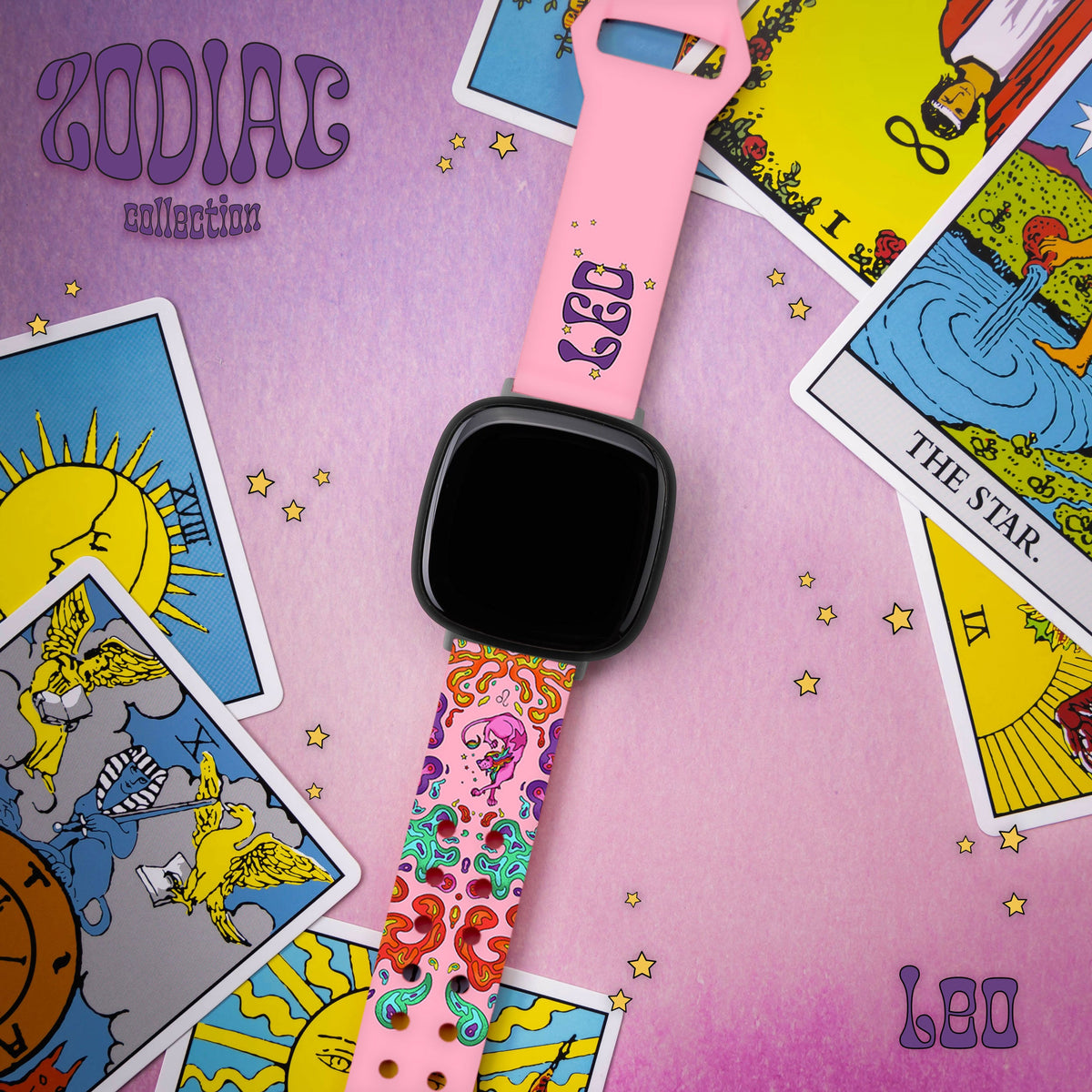 Zodiac Collection HD Fitbit Versa 3 & Sense 1 Watch Band