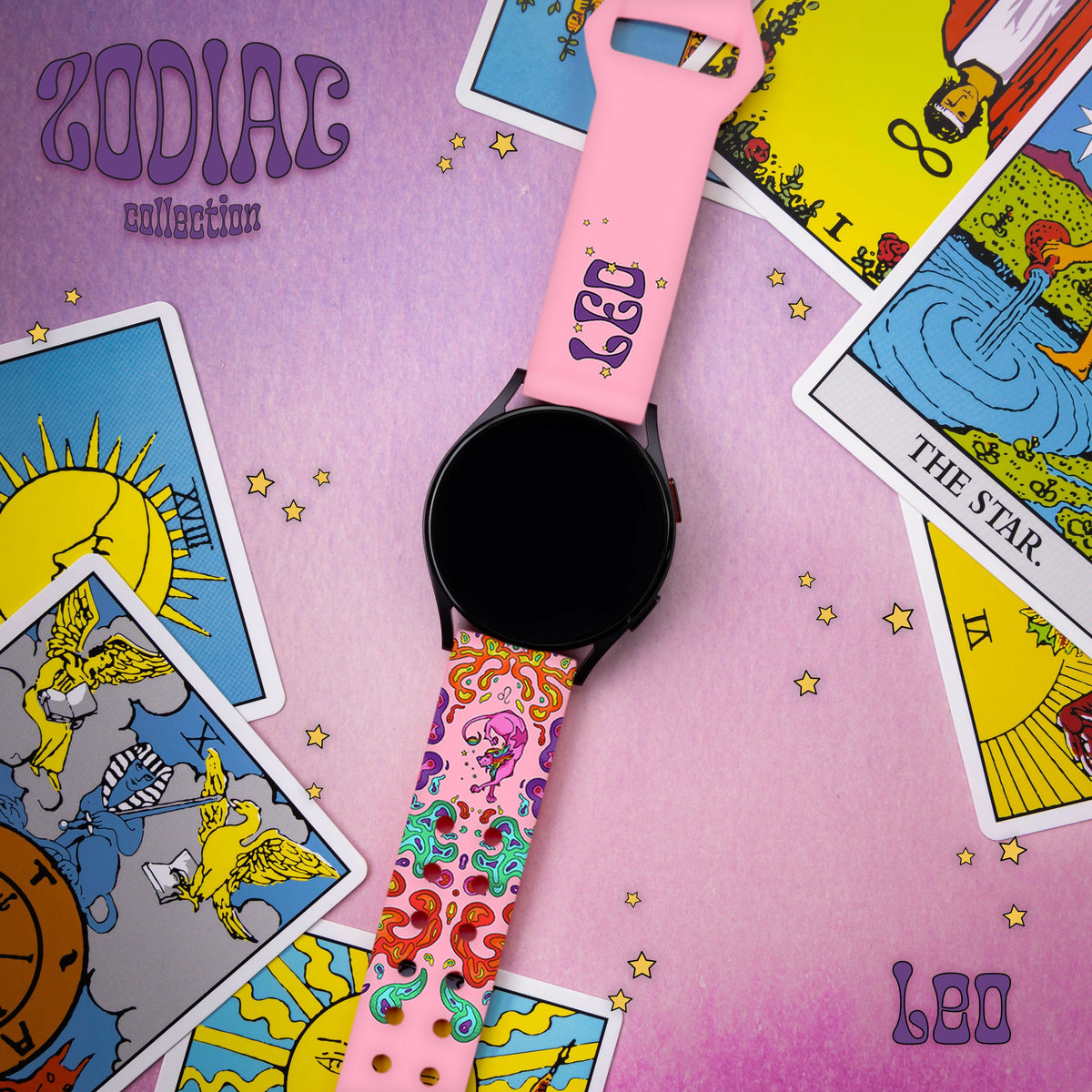 Zodiac Collection HD  Watchband for Samsung, Garmin, Fossil, and More