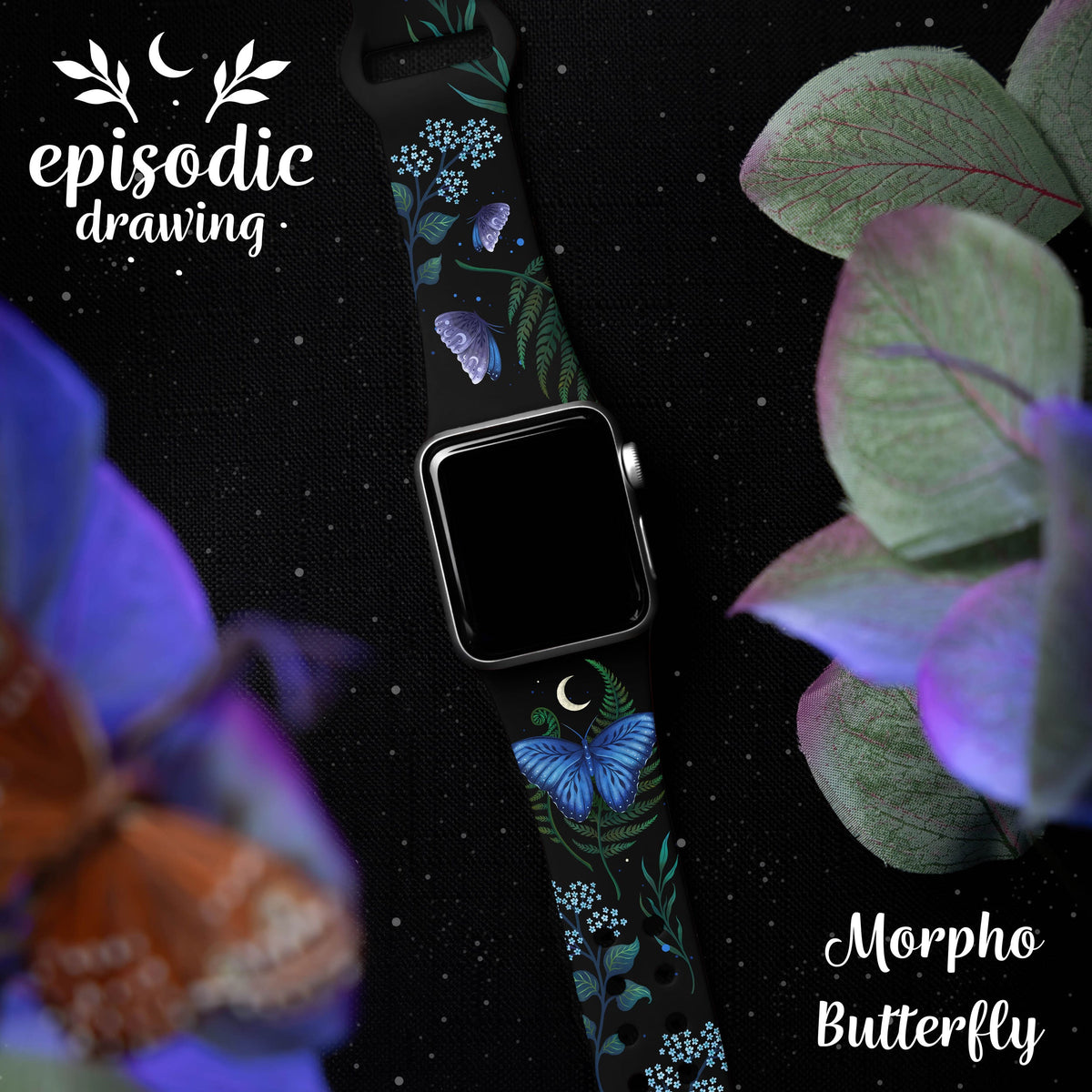 Episodic Drawing Enchanted Collection HD Apple Watch Band