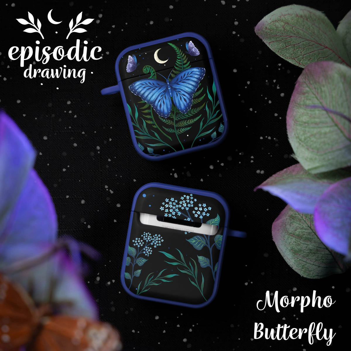 Episodic Drawing Enchanted Collection HDX Apple AirPods Gen 1 & 2 Case Cover