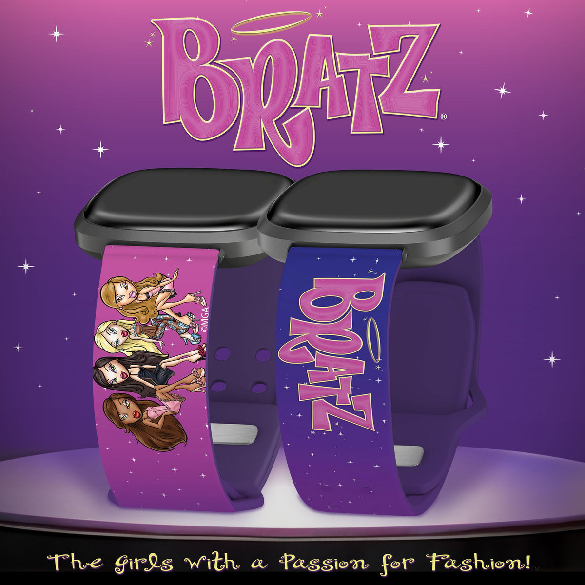 Bratz® Classic HD Fitbit Versa 3 & Sense 1 Watchband for Samsung, Garmin, Fossil, and More for Samsung, Garmin, Fossil, and More