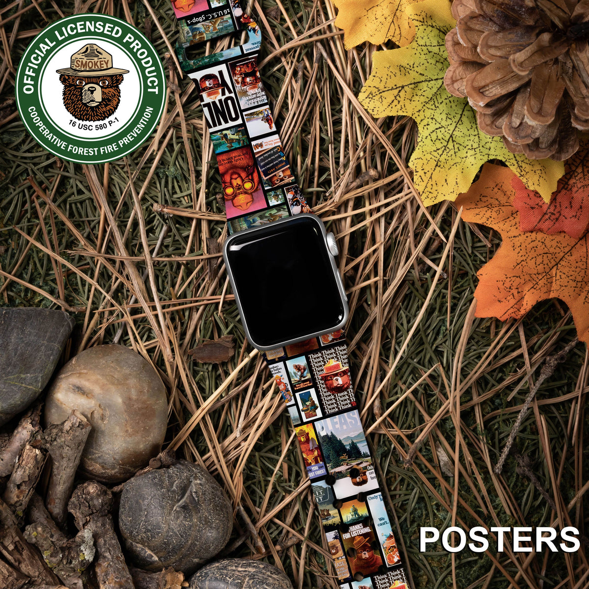 Smokey Bear Classic HD Apple Watch Band