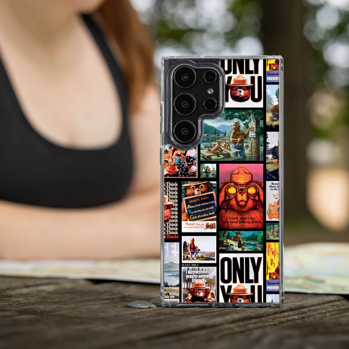 Smokey Bear Classic HD Samsung Galaxy S22 Phone Case