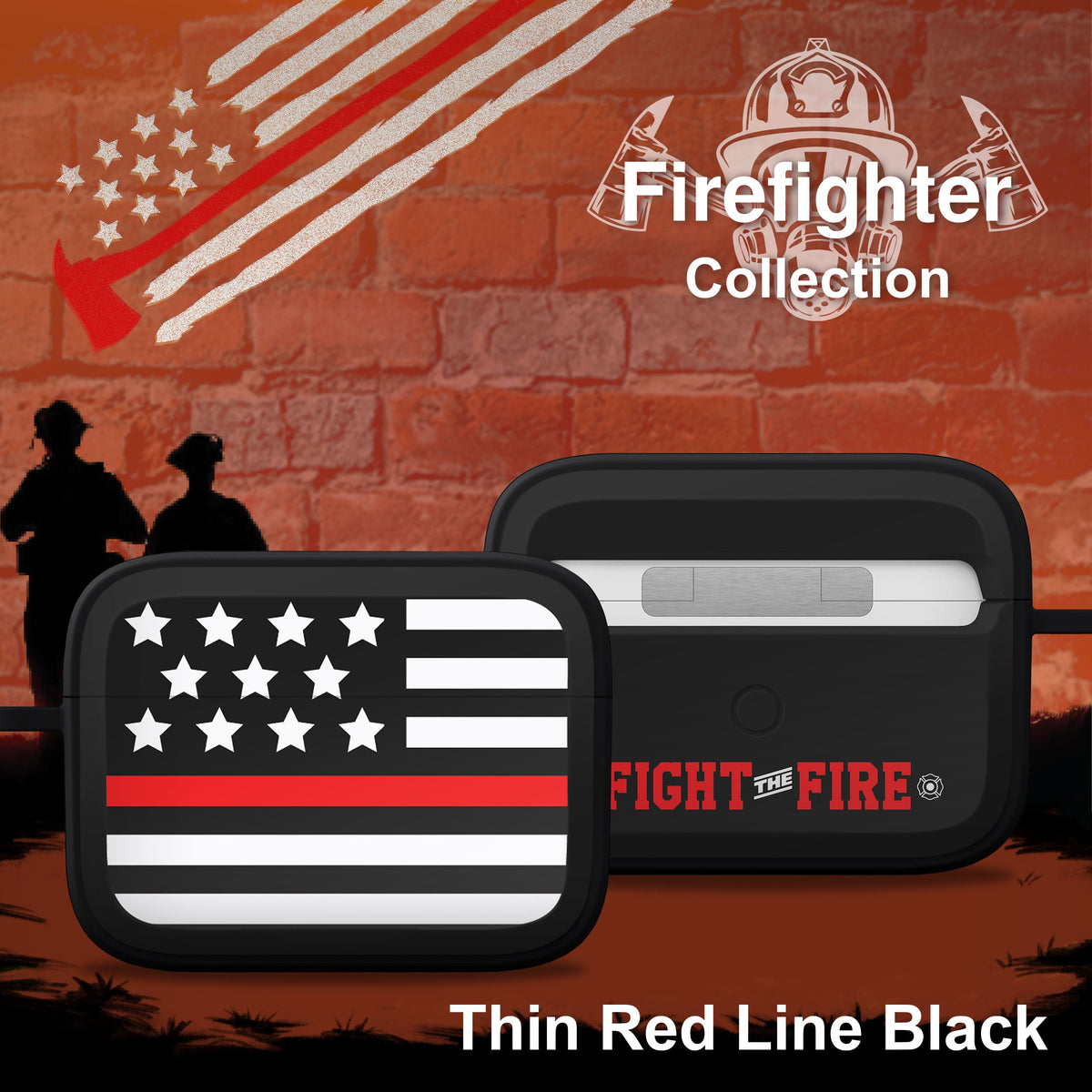 Firefighter HDX Apple AirPods Pro 1 & 2 Case Cover