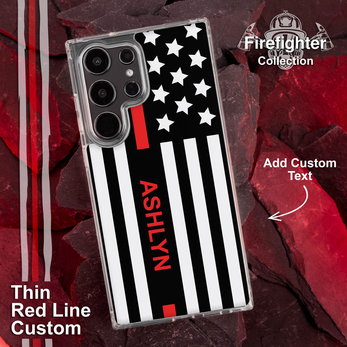 Firefighter HD Samsung Galaxy S22 Phone Case