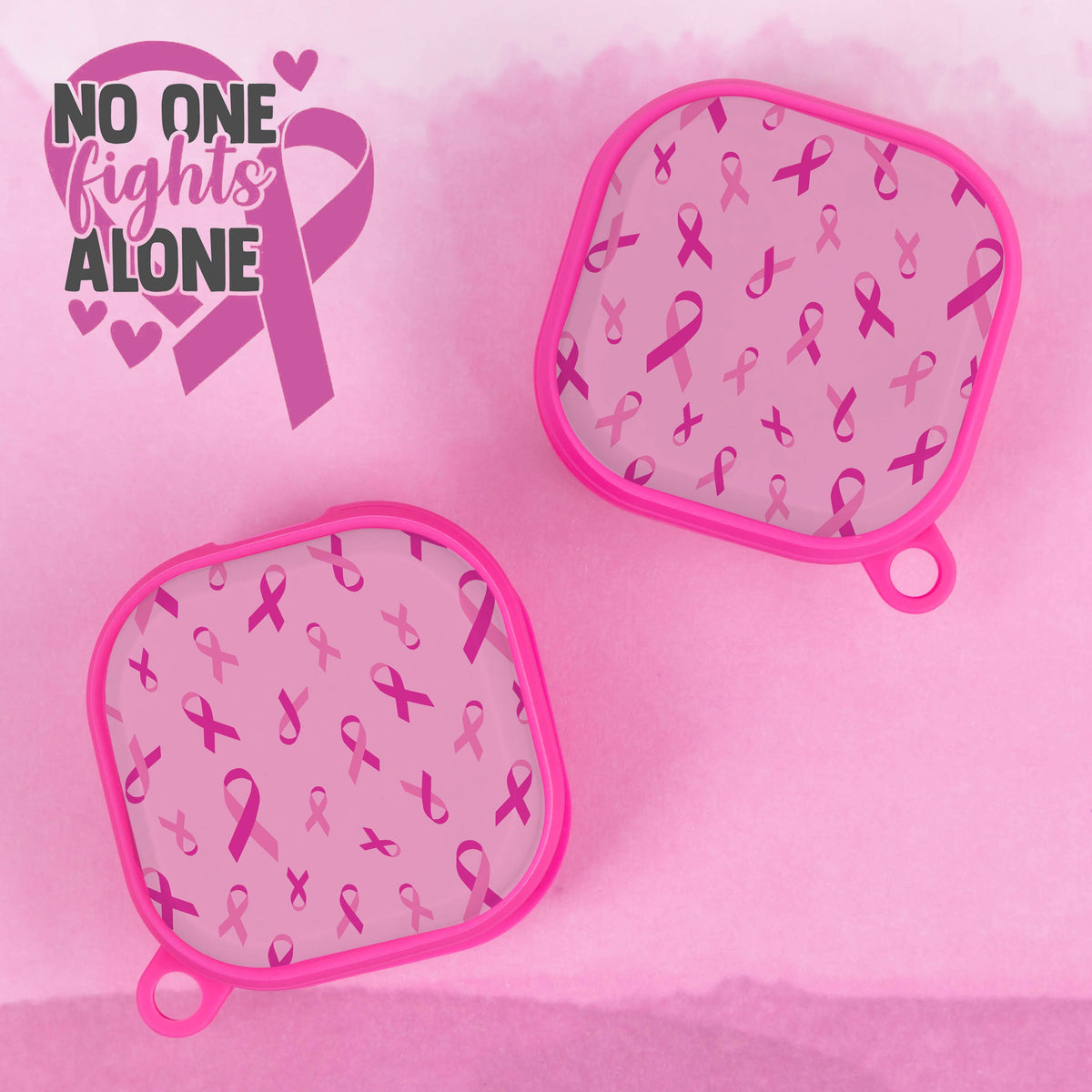 Breast Cancer Awareness HDX Samsung Galaxy Buds Pro & Buds Live Case Cover