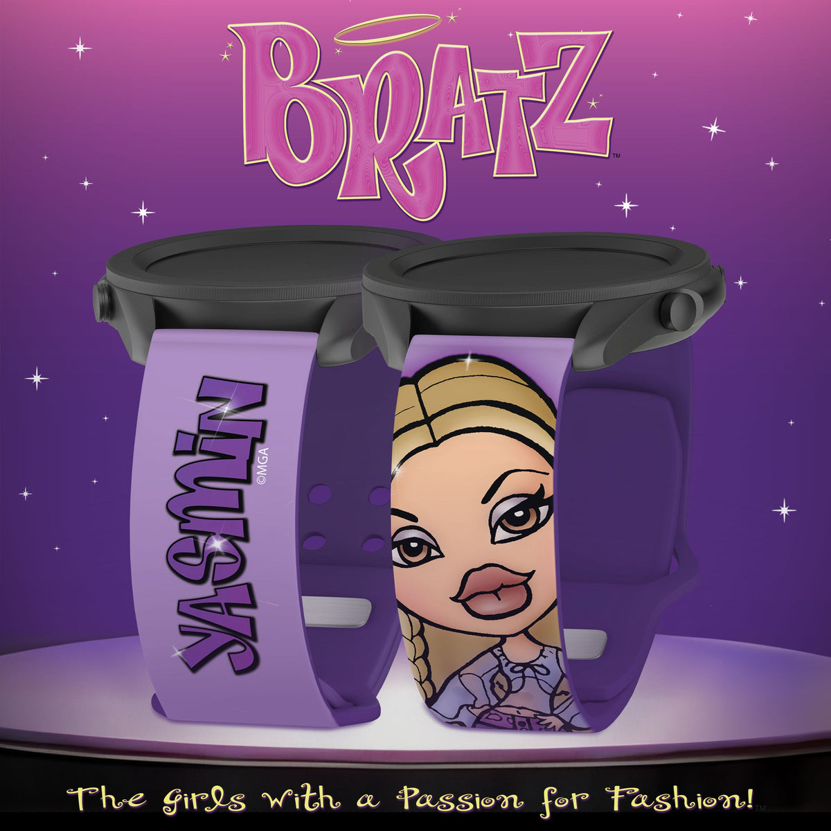 Bratz® Passion For Fashion HD  Watchband for Samsung, Garmin, Fossil, and More