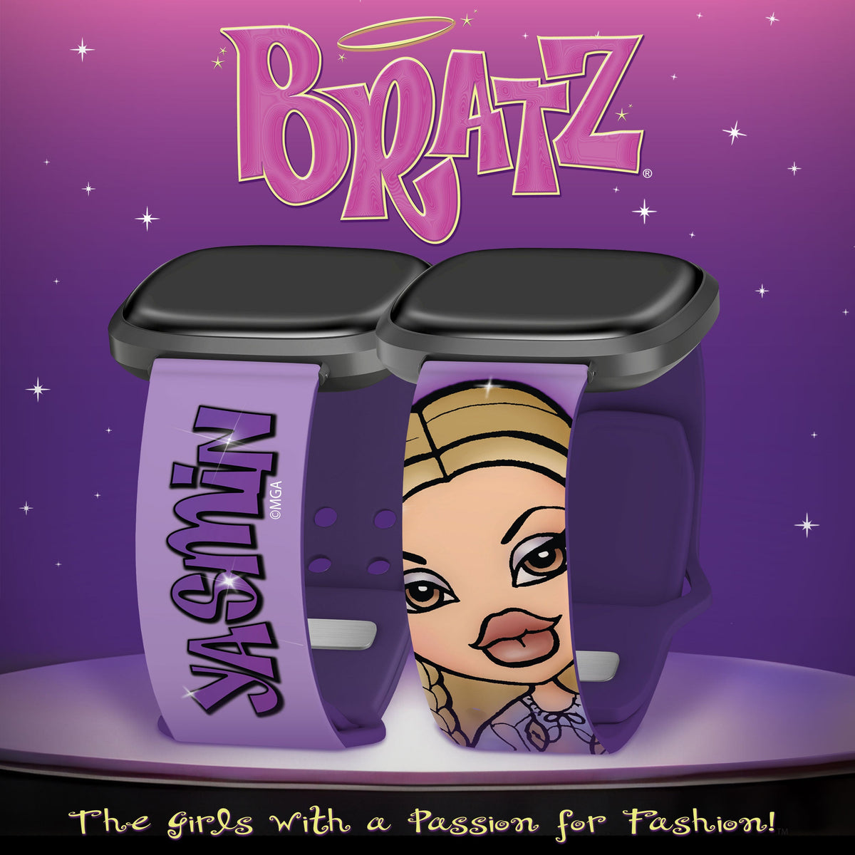 Bratz® Passion For Fashion HD Fitbit Versa 3 & Sense 1 Watch Band