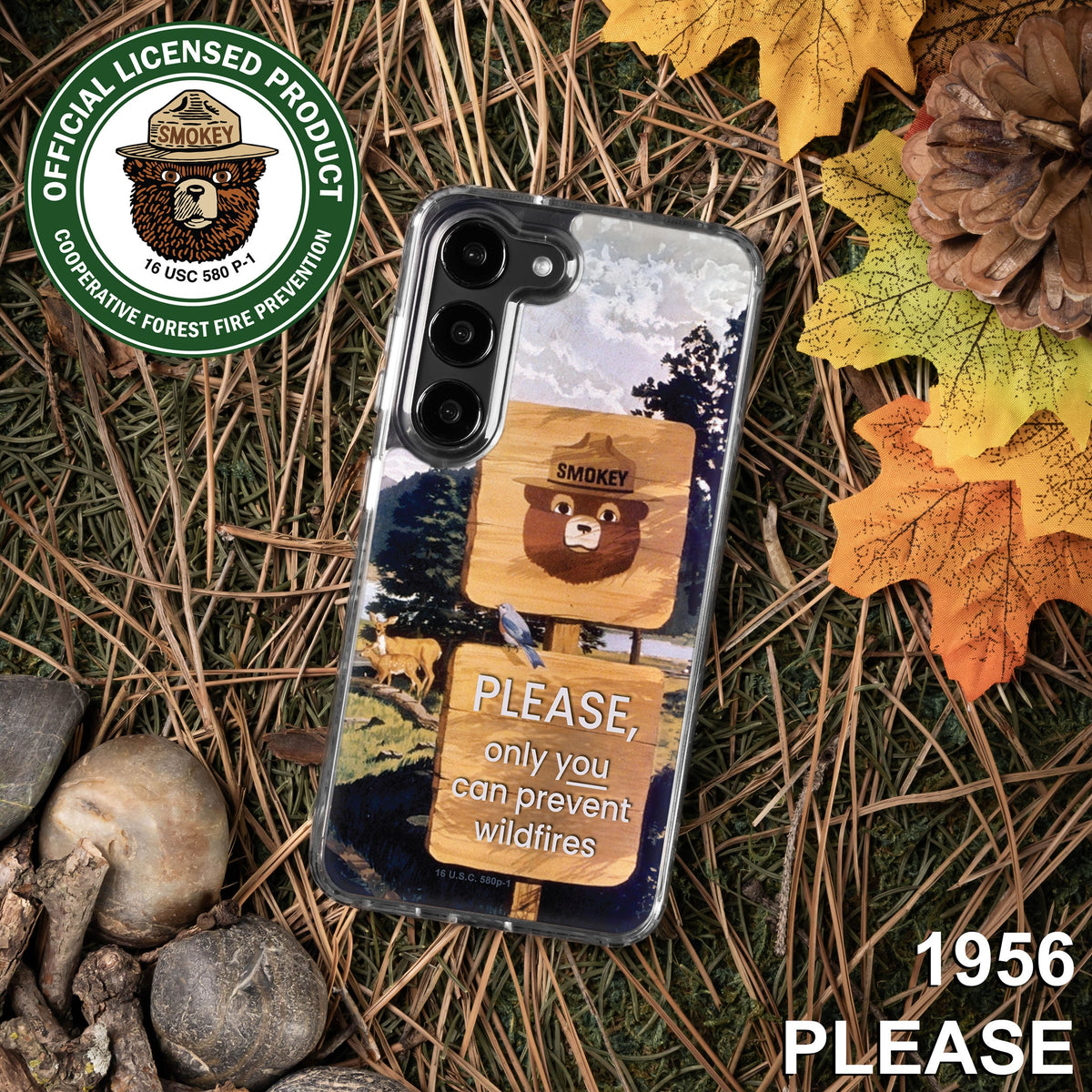Smokey Bear Classic HD Samsung Galaxy S21 Phone Case