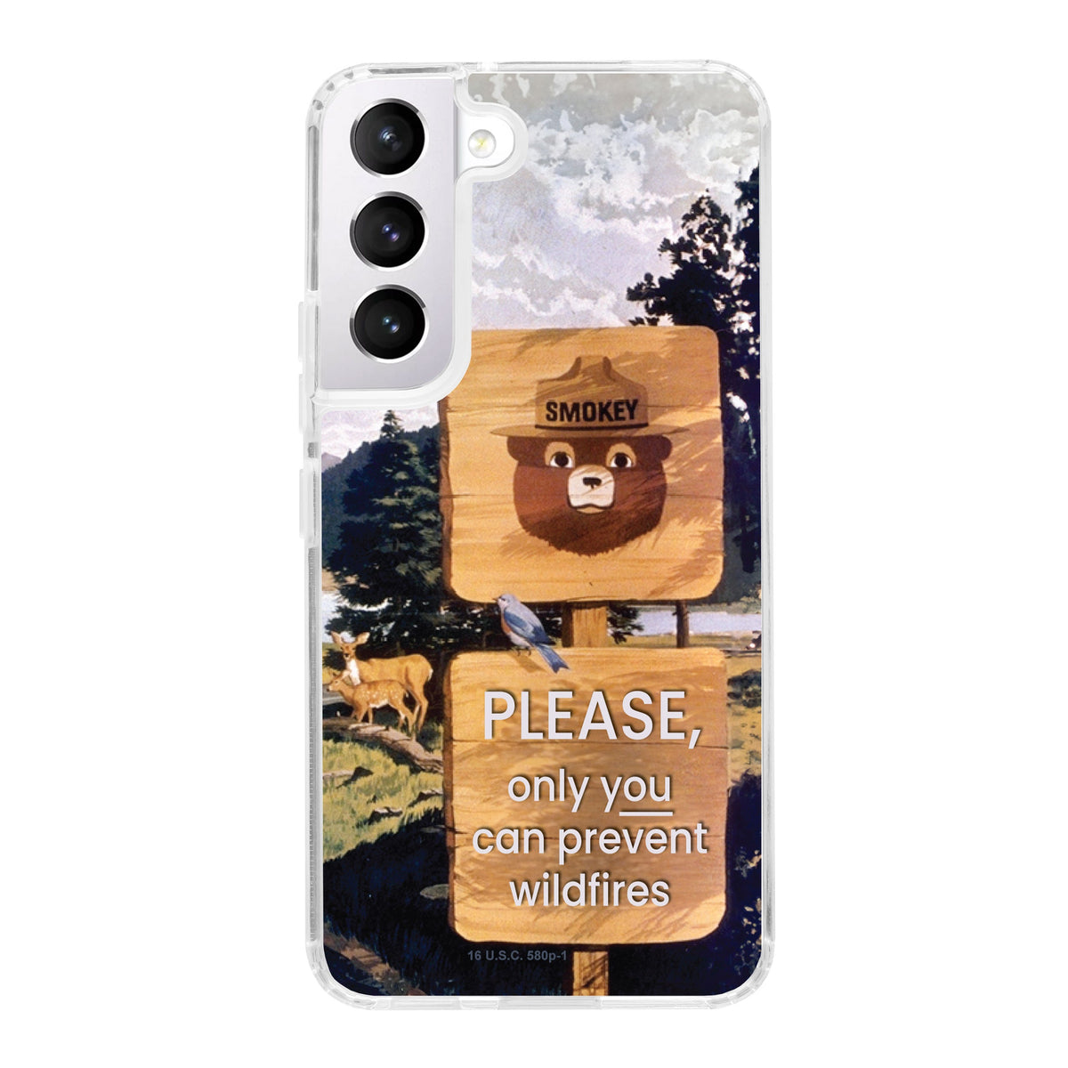 Smokey Bear Classic HD Samsung Galaxy S21 Phone Case