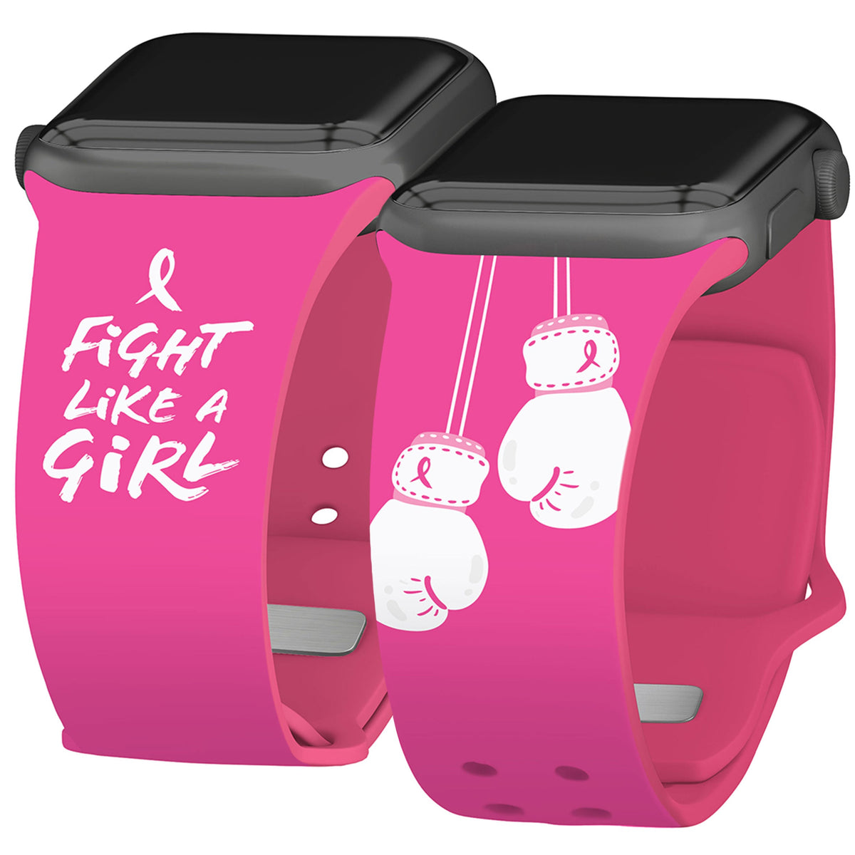 Breast Cancer Awareness HD Apple Watch Band