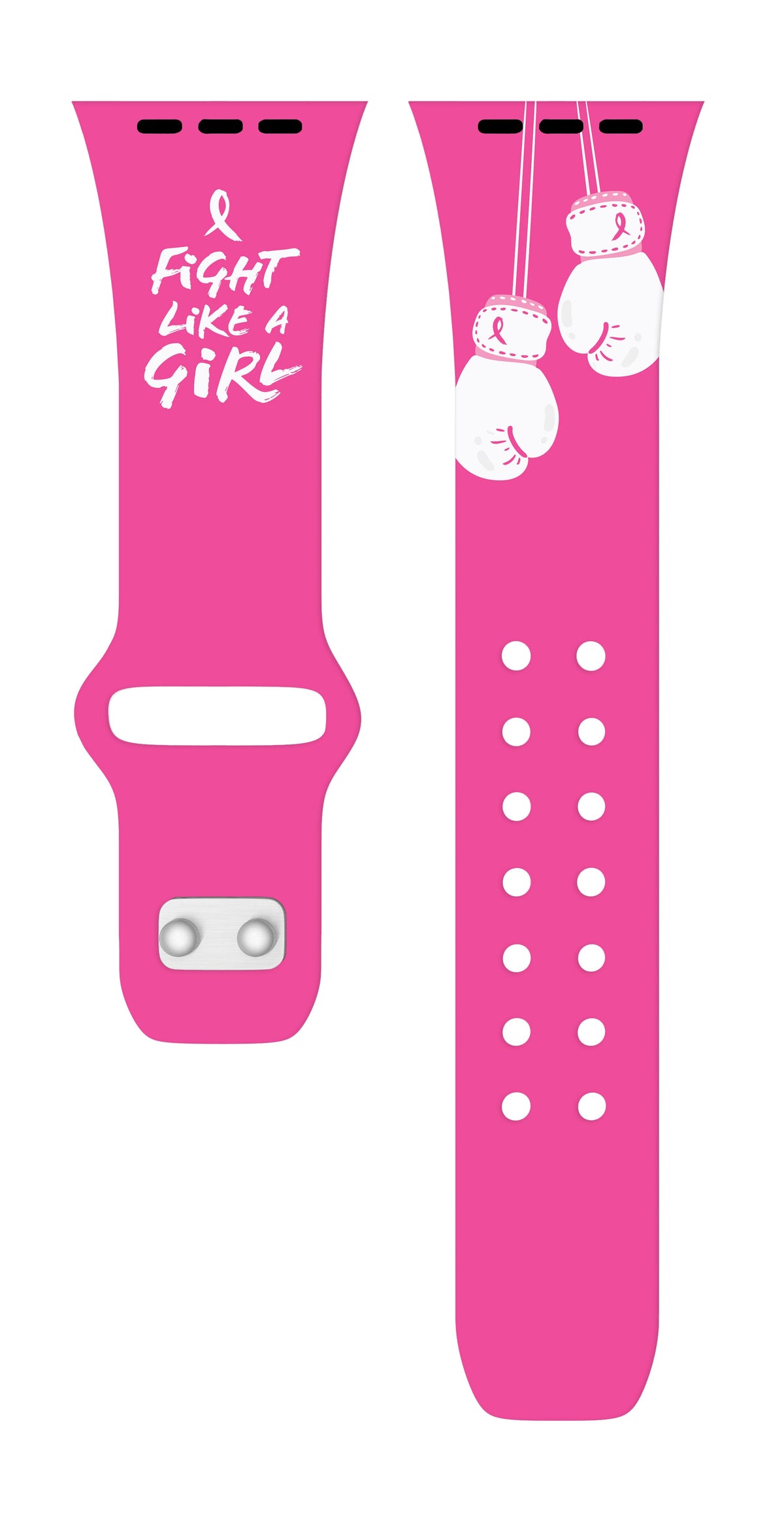 Breast Cancer Awareness HD Apple Watch Band