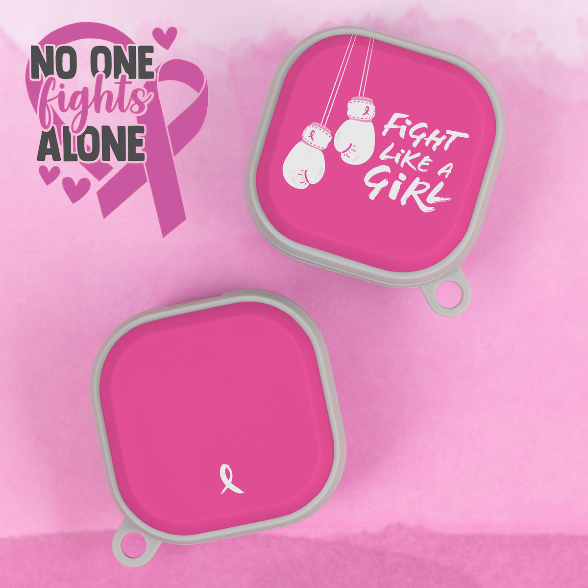 Breast Cancer Awareness HDX Samsung Galaxy Buds Pro & Buds Live Case Cover