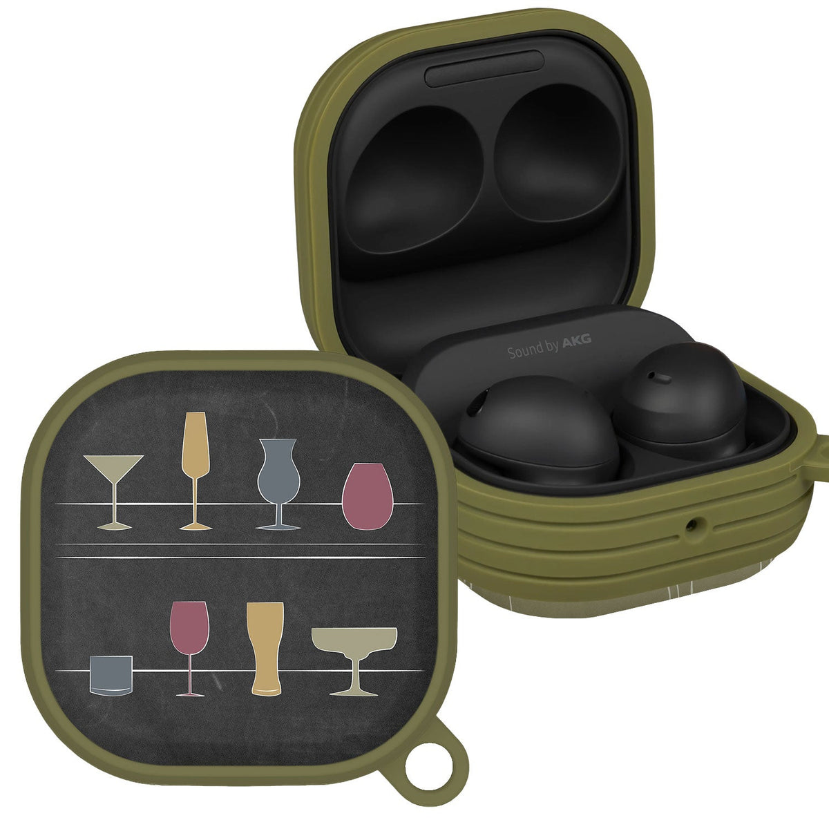 Wine, Beer, & Booze HDX Samsung Galaxy Buds Pro & Buds Live Case Cover
