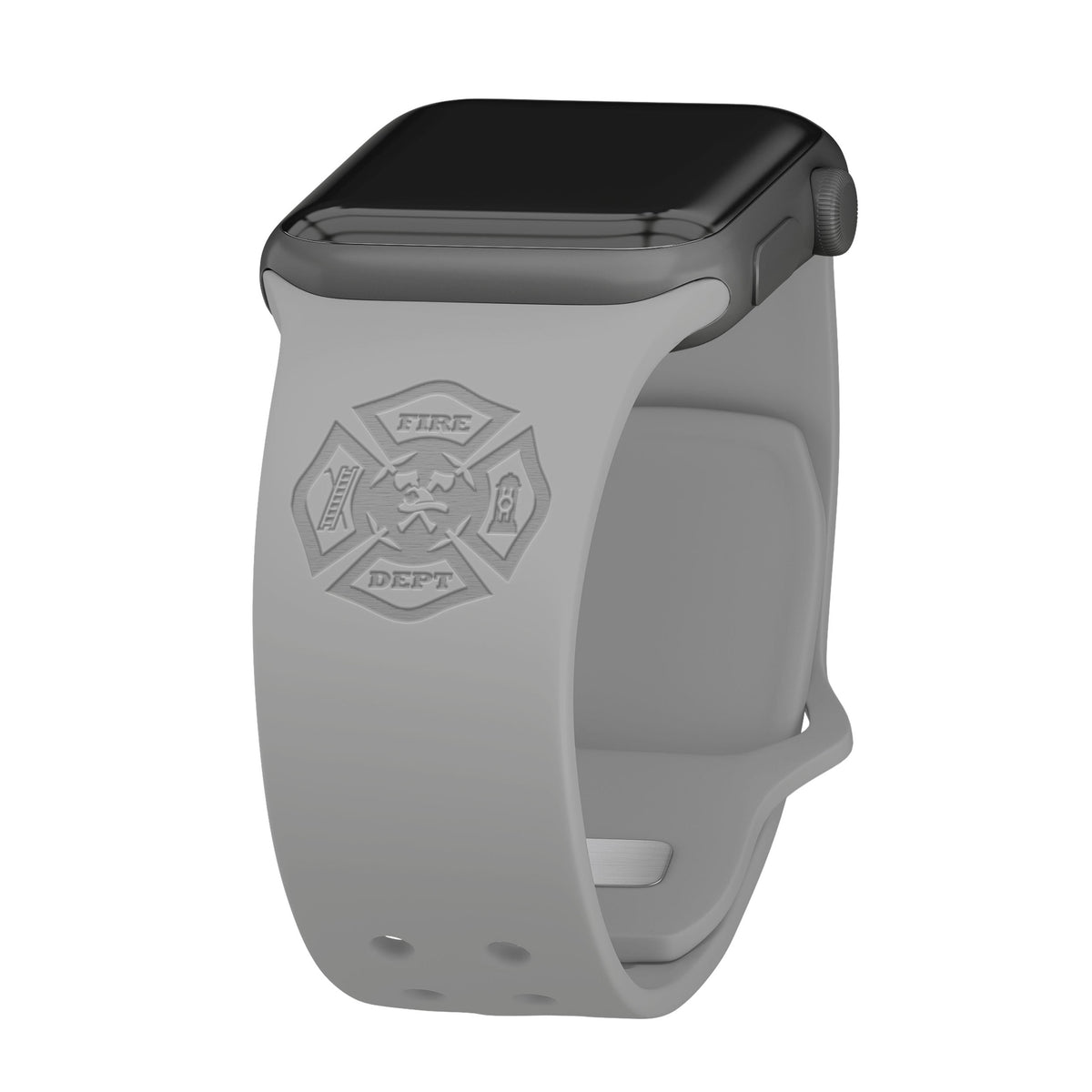 Firefighter First Responder Engraved  Apple Watch Band