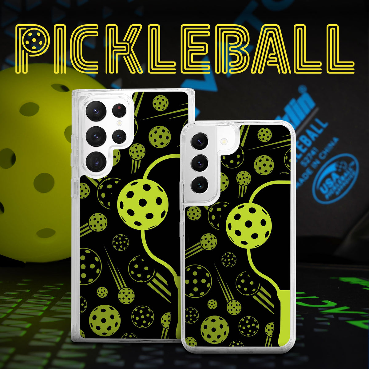 Pickleball HD Samsung Galaxy S22 Phone Case