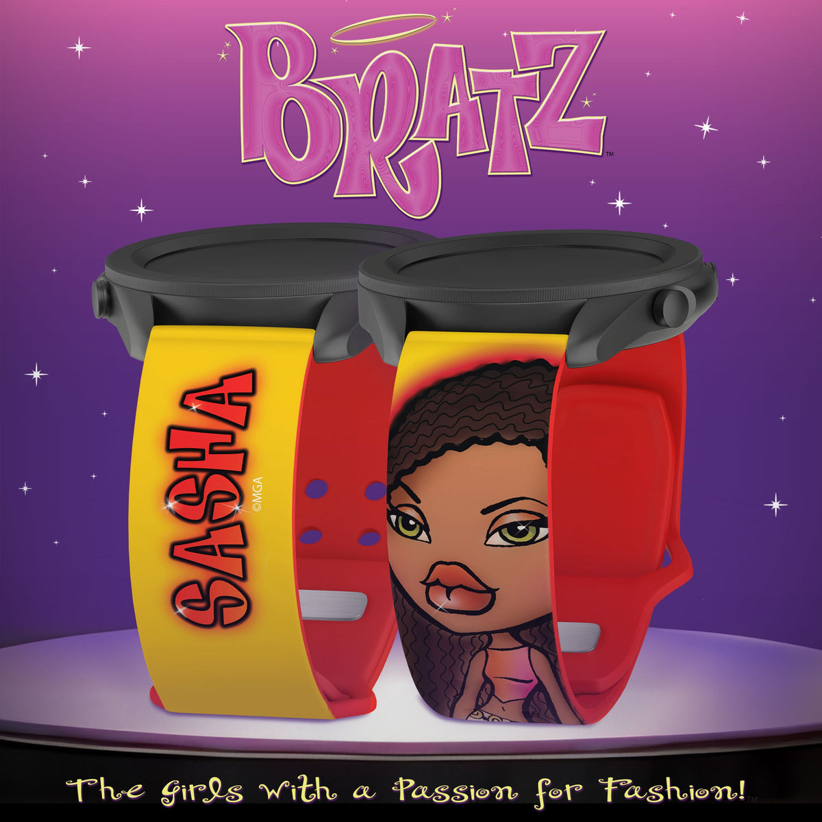Bratz® Passion For Fashion HD  Watchband for Samsung, Garmin, Fossil, and More