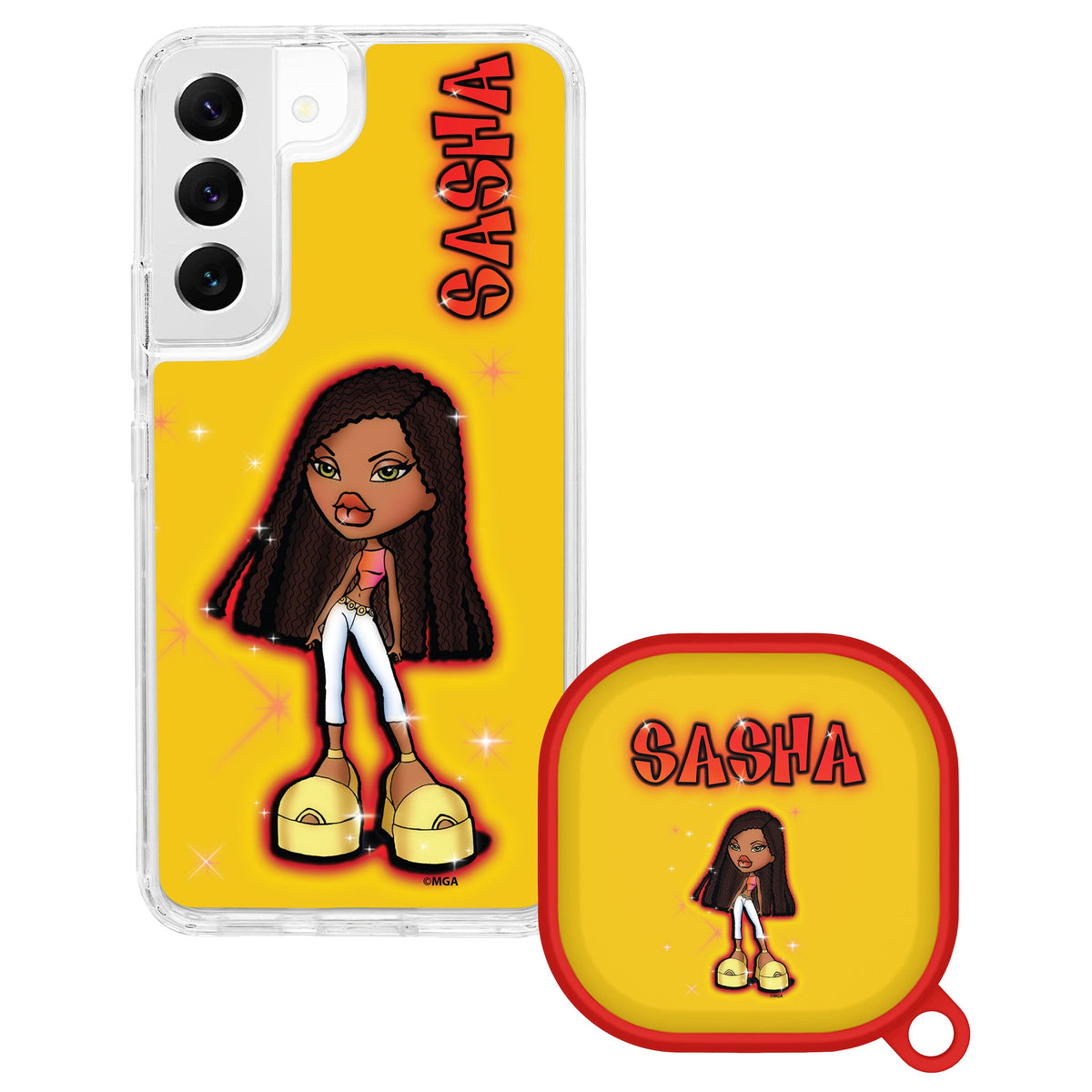 Bratz® Passion For Fashion HD Samsung Galaxy S23 Series and Buds Pro Combo Package