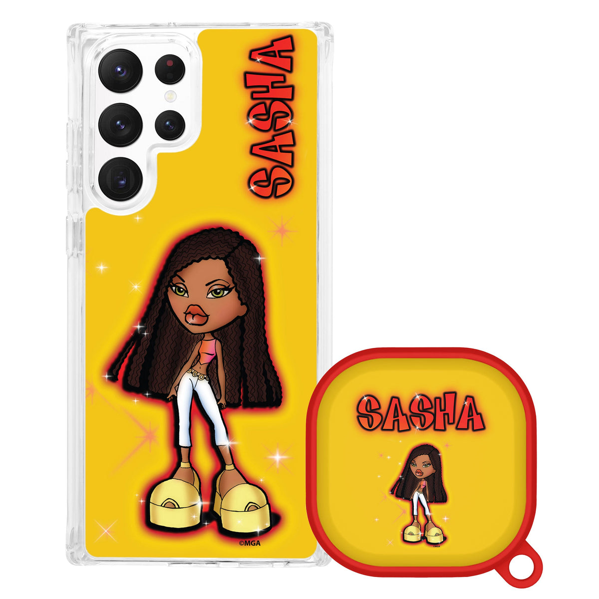 Bratz® Passion For Fashion HD Samsung Galaxy S23 Series and Buds Pro Combo Package