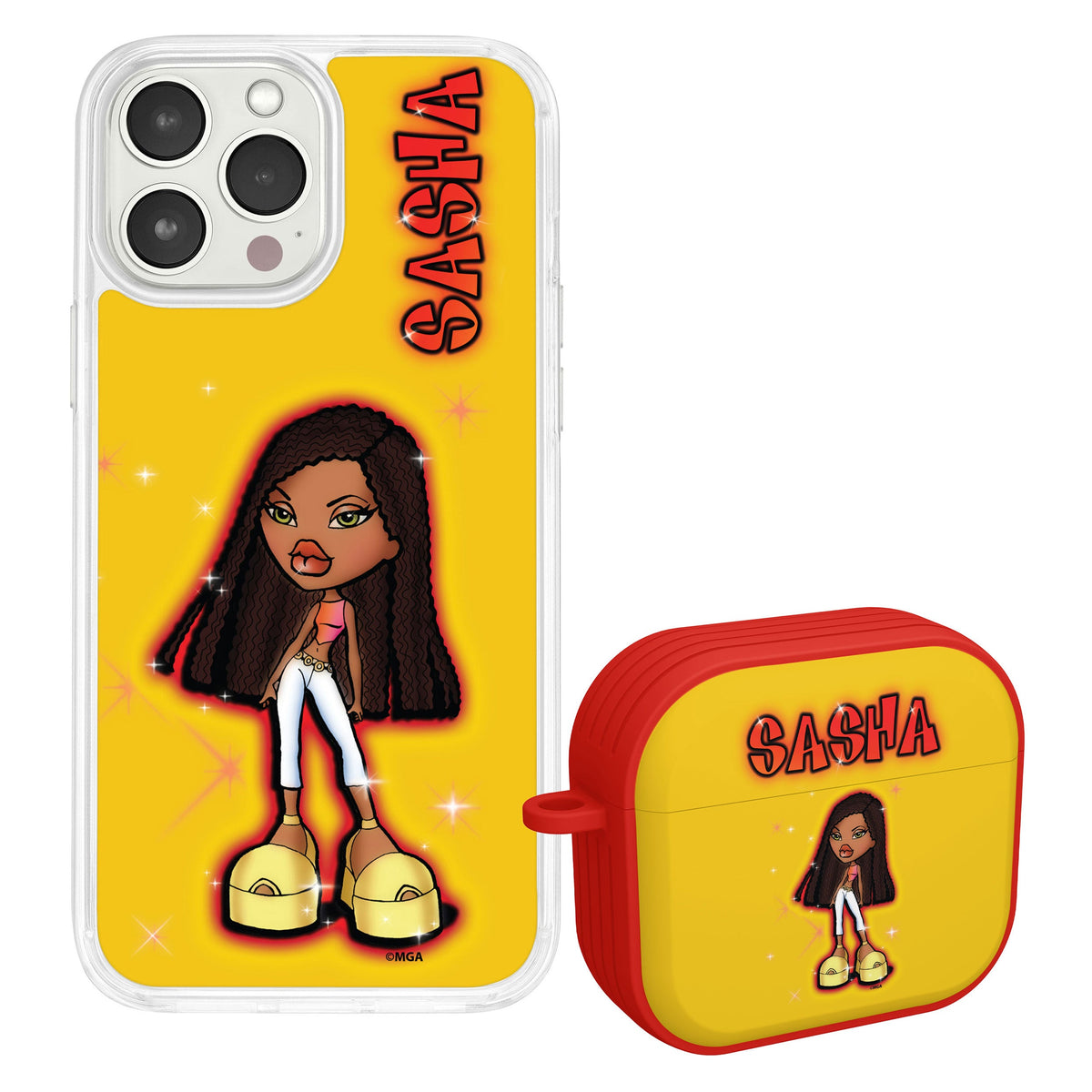 Bratz® Passion For Fashion HD Apple iPhone 12 Mag-Safe Phone Case and AirPods Gen 3 Combo Package