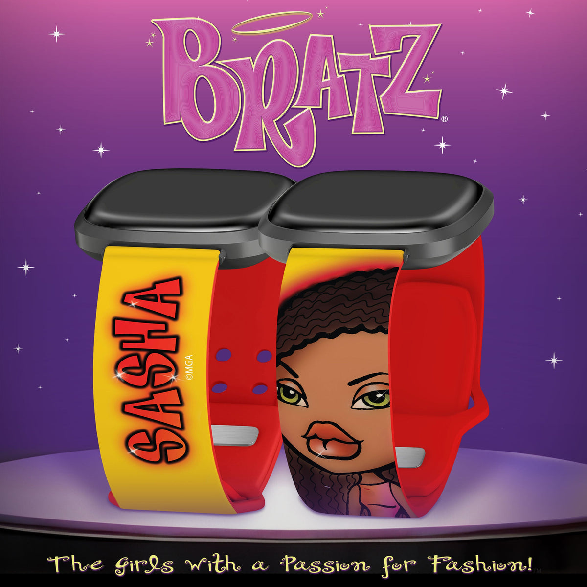 Bratz® Passion For Fashion HD Fitbit Versa 3 & Sense 1 Watch Band