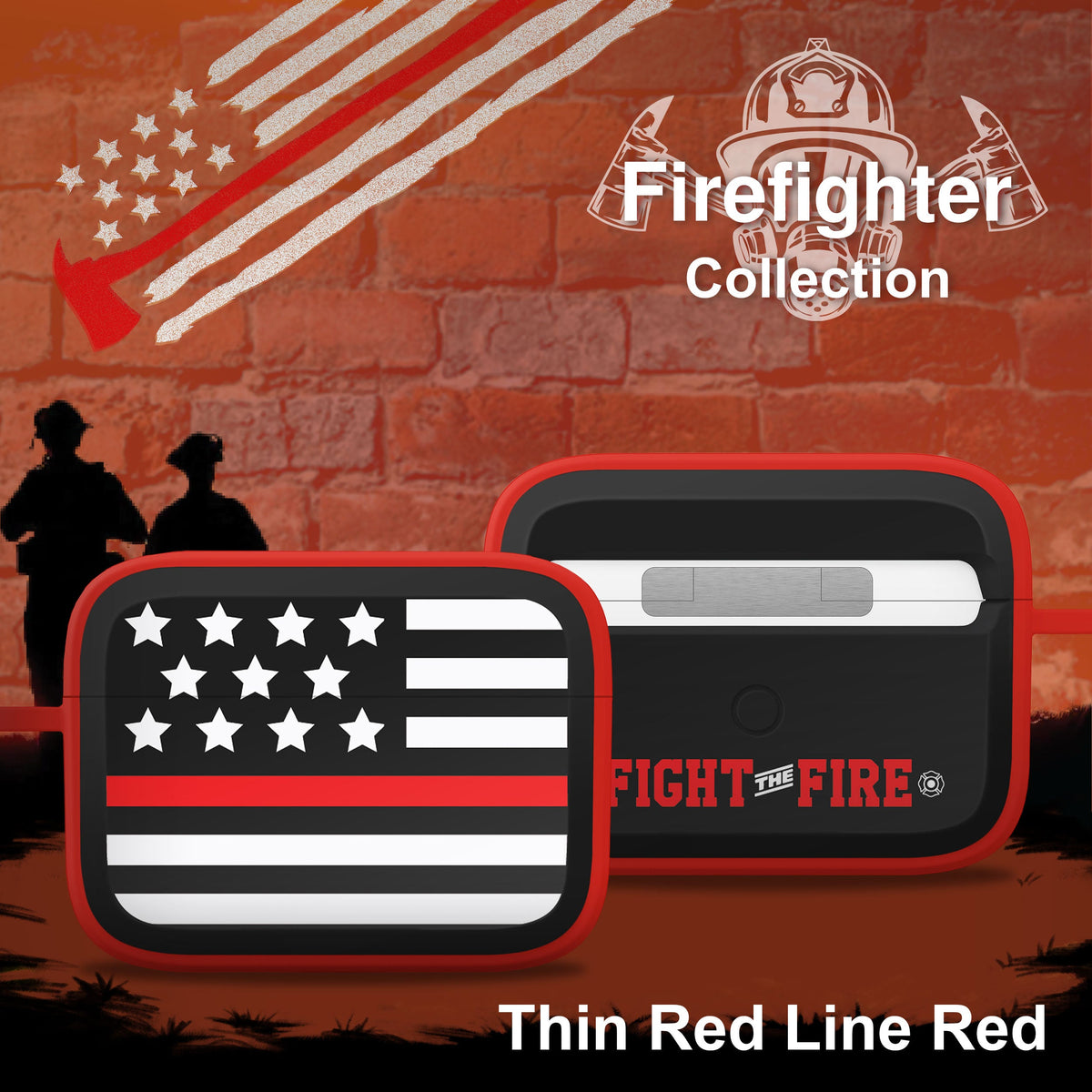 Firefighter HDX Apple AirPods Pro 1 & 2 Case Cover