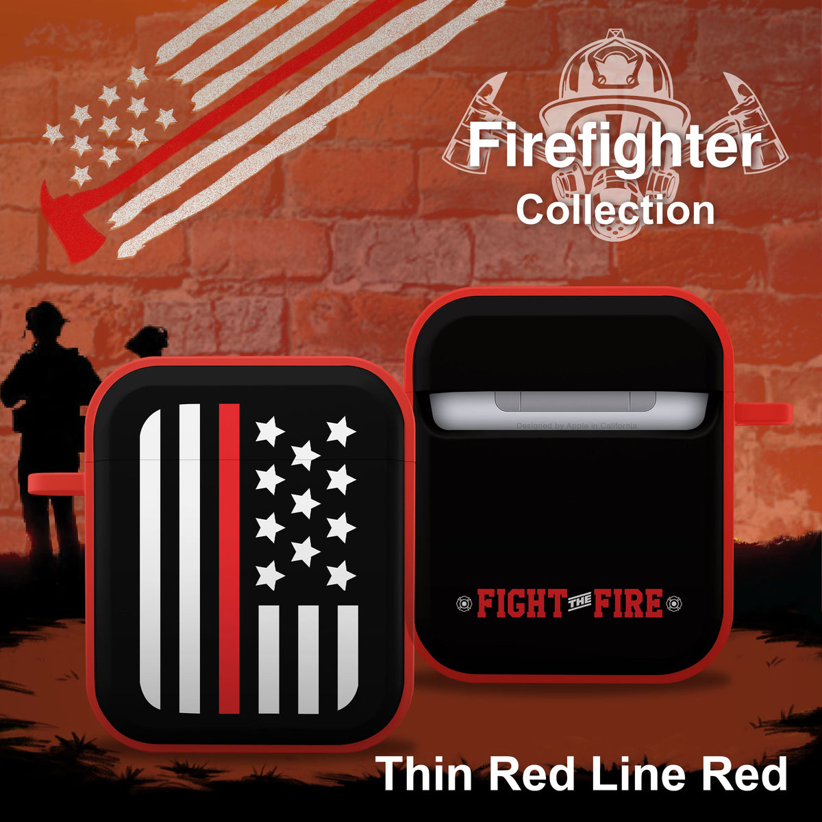 Firefighter HDX Apple AirPods Gen 1 & 2 Case Cover