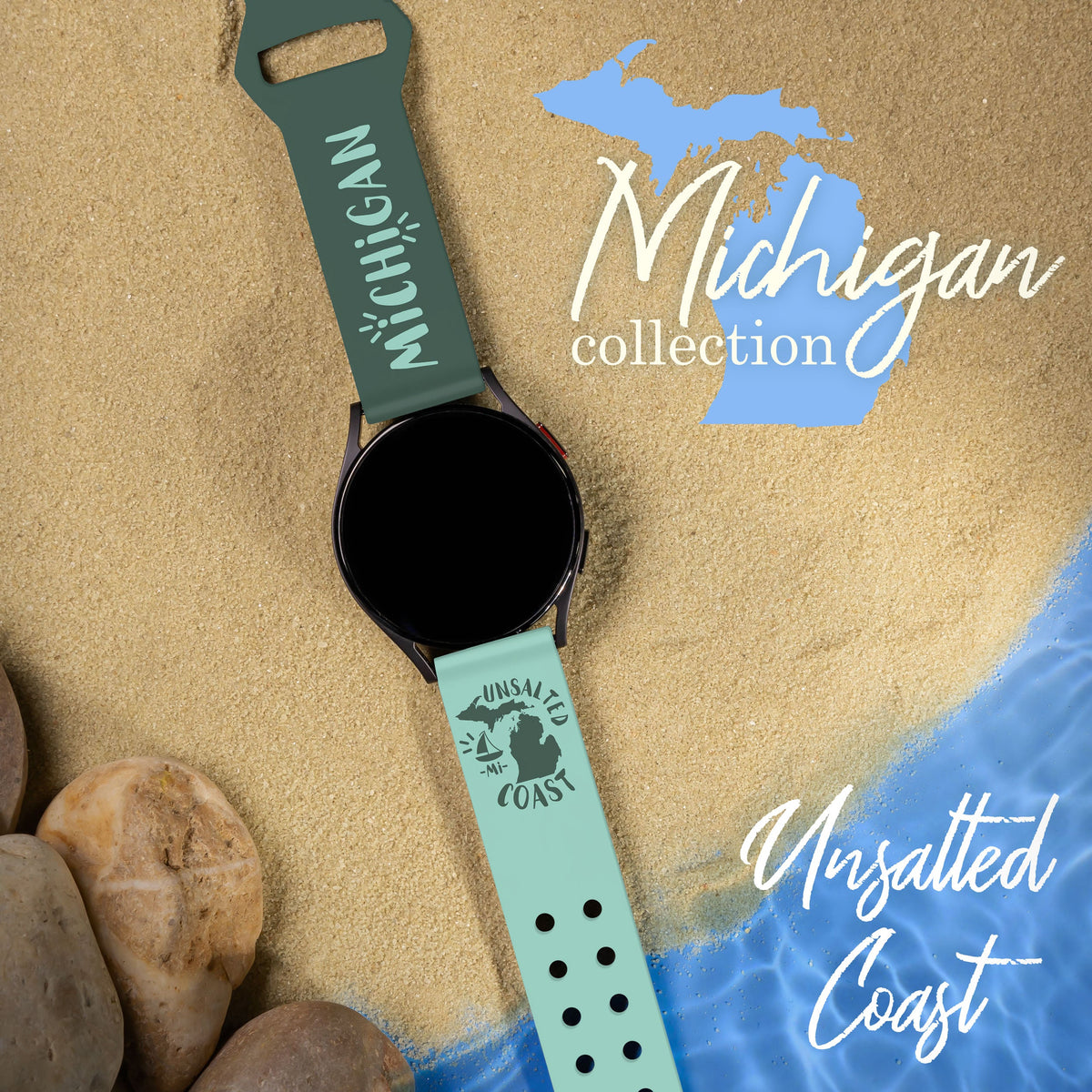 Michigan HD  Watchband for Samsung, Garmin, Fossil, and More