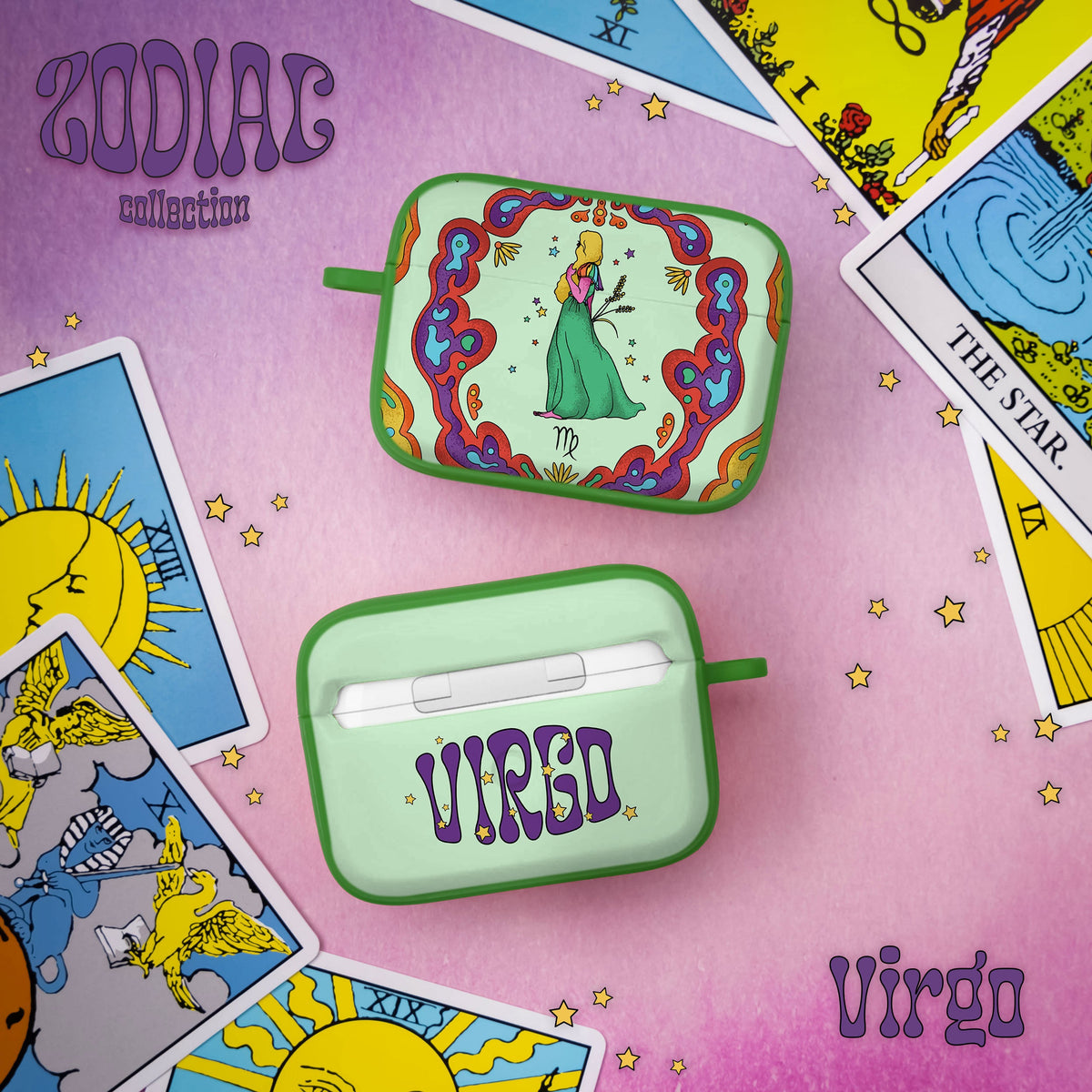 Zodiac Collection HDX Apple AirPods Pro 1 & 2 Case Cover