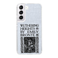 Classic Books HD Samsung Galaxy S24 Phone Case - Arleathercraft Wuthering Heights Emily Bronte / Galaxy S24 Plus