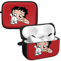 Betty Boop Classic HDX Apple AirPods Pro 1 & 2 Case Cover - Arleathercraft XOXO