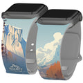 National Parks Yosemite HD Apple Watch Band - Arleathercraft 42/44/45/49mm(46mm Series 10) / Short