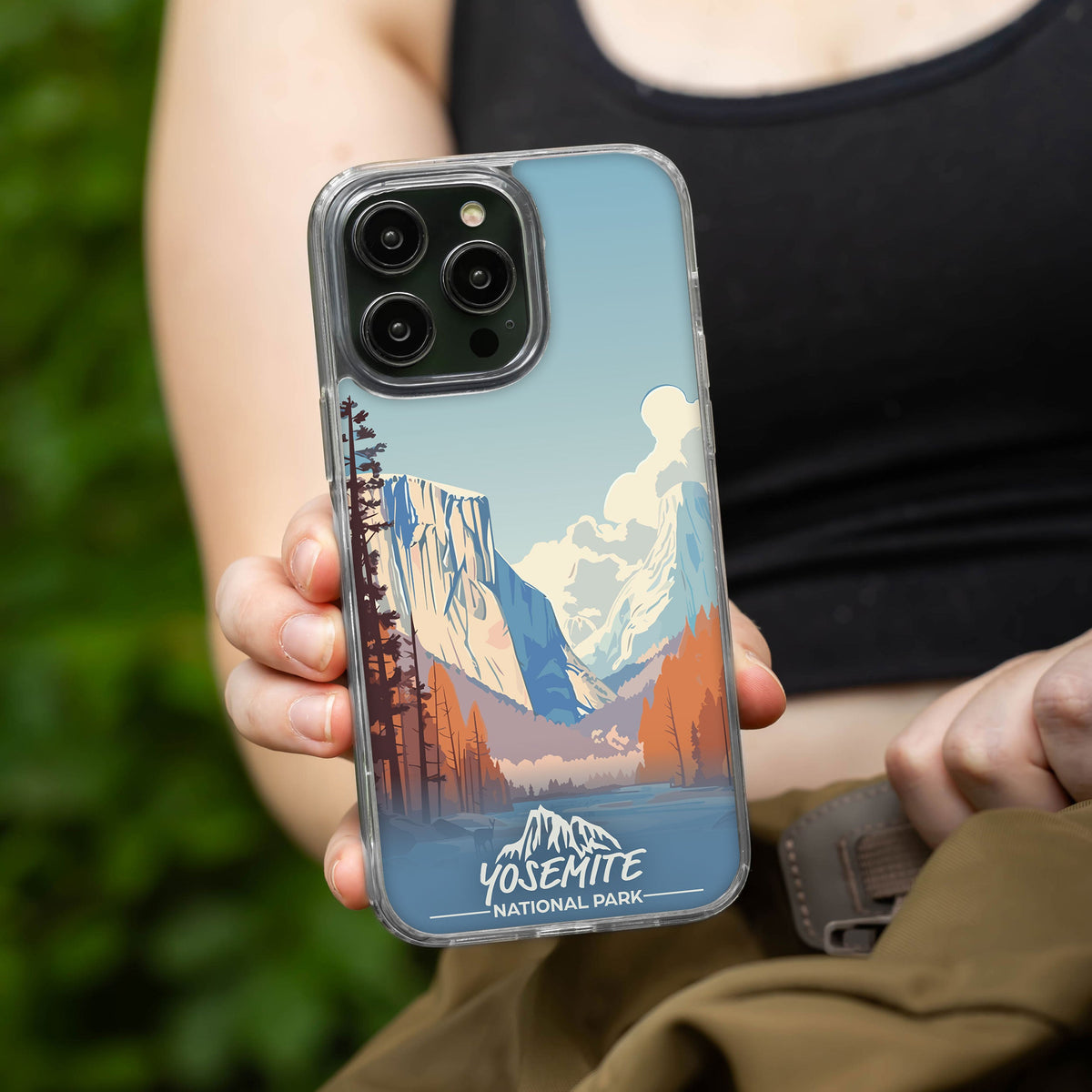 National Parks Yosemite HD Apple iPhone 16 Mag-Safe Phone Case