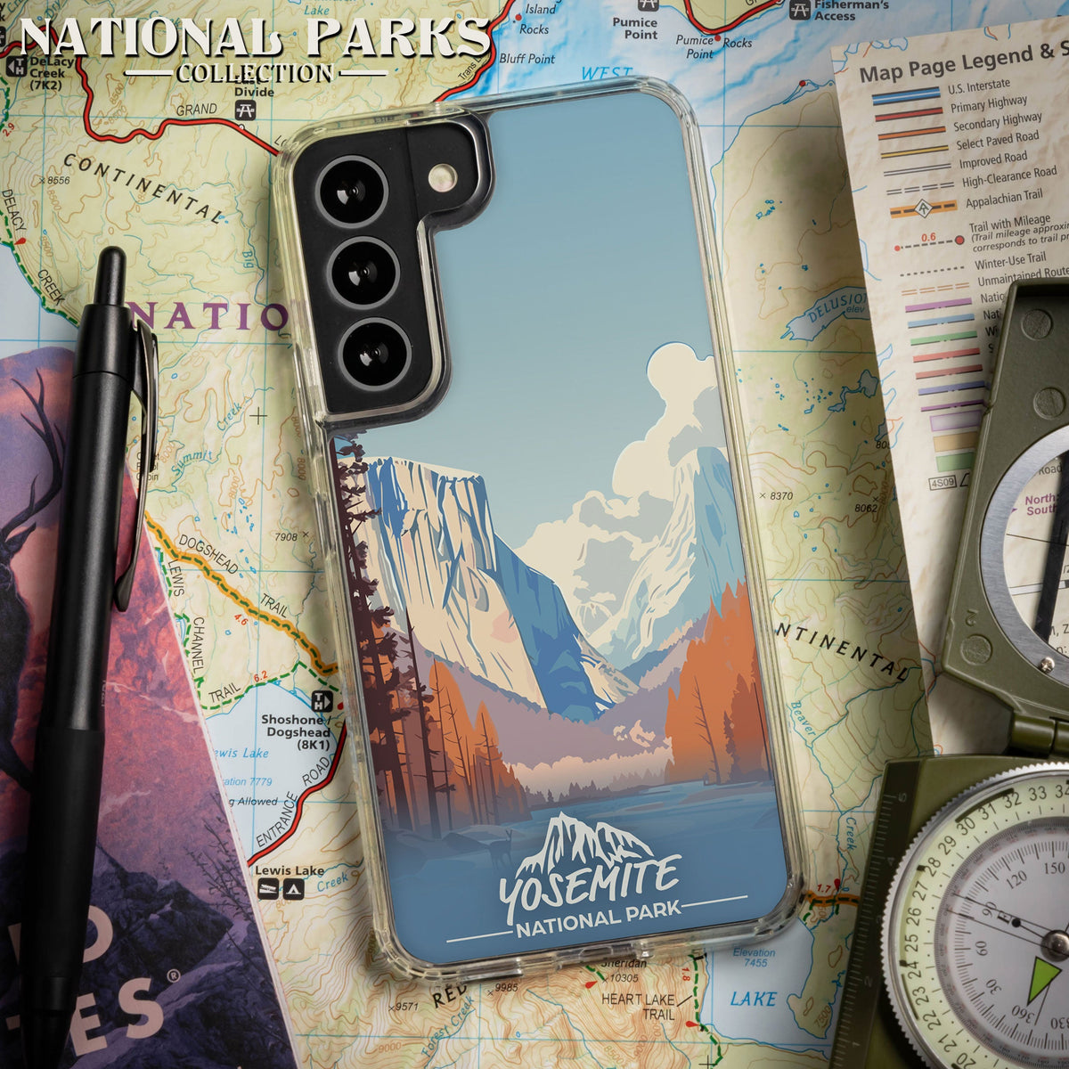 National Parks Yosemite HD Samsung Galaxy S24 Phone Case