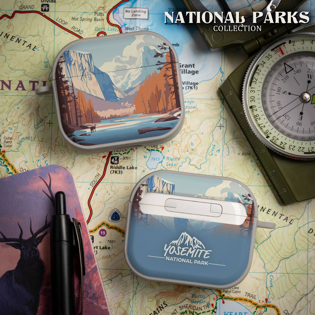 National Parks Yosemite HDX Apple Airpods Gen 3 Case Cover