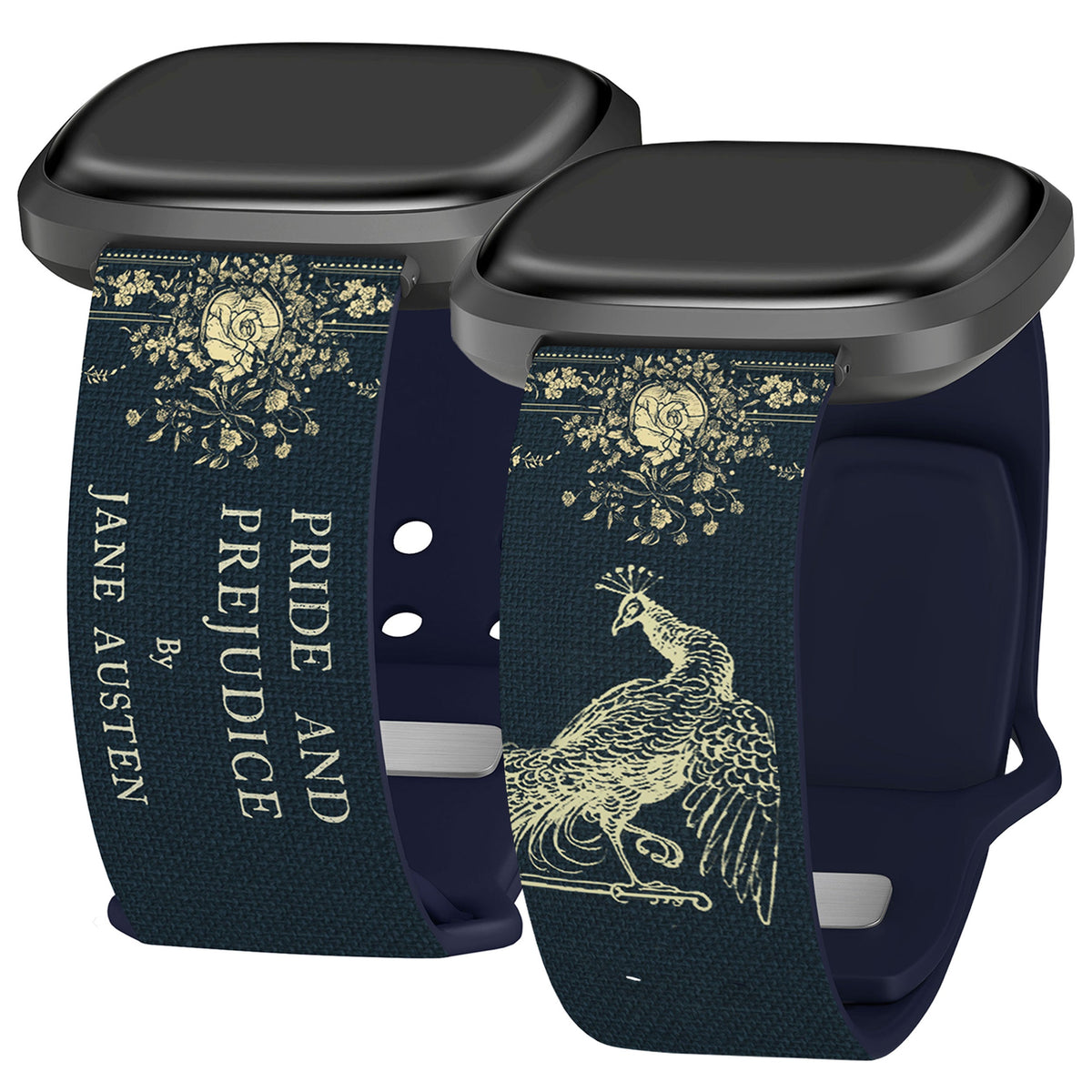 Classic Books HD Fitbit Versa 3 & Sense Watch Band