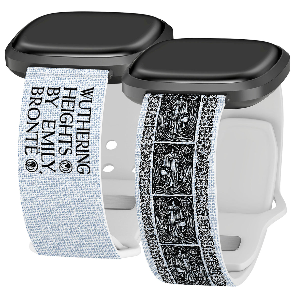 Classic Books HD Fitbit Versa 3 & Sense Watch Band