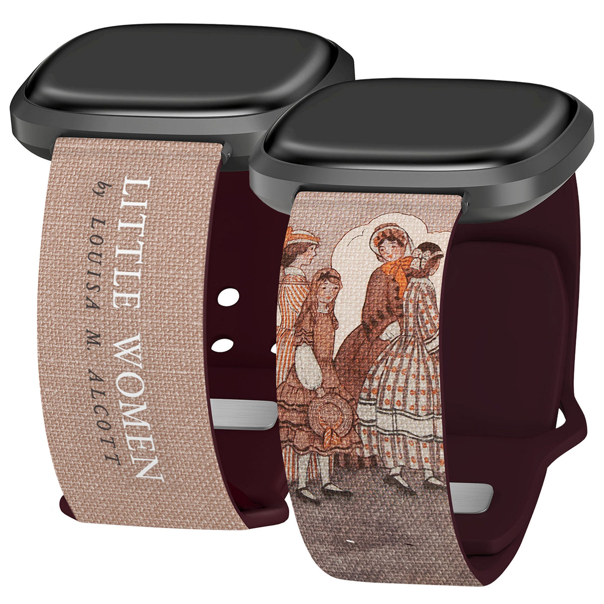 Classic Books HD Fitbit Versa 3 & Sense Watch Band