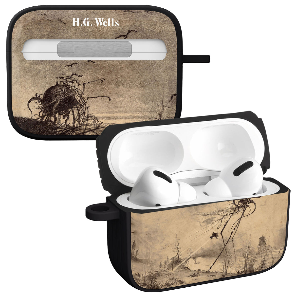Classic Books HDX Apple AirPods Pro 1 & 2 Case Cover