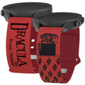Classic Books HD Samsung Galaxy Watch 4-7 Watch Band - Arleathercraft Dracula Bram Stoker / Short