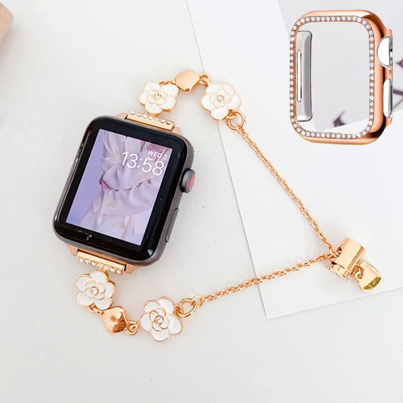 Bracelet Apple Watch milanais en acier inoxydable