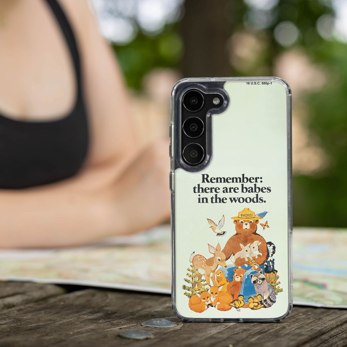 Smokey Bear Classic HD Samsung Galaxy S23 Phone Case