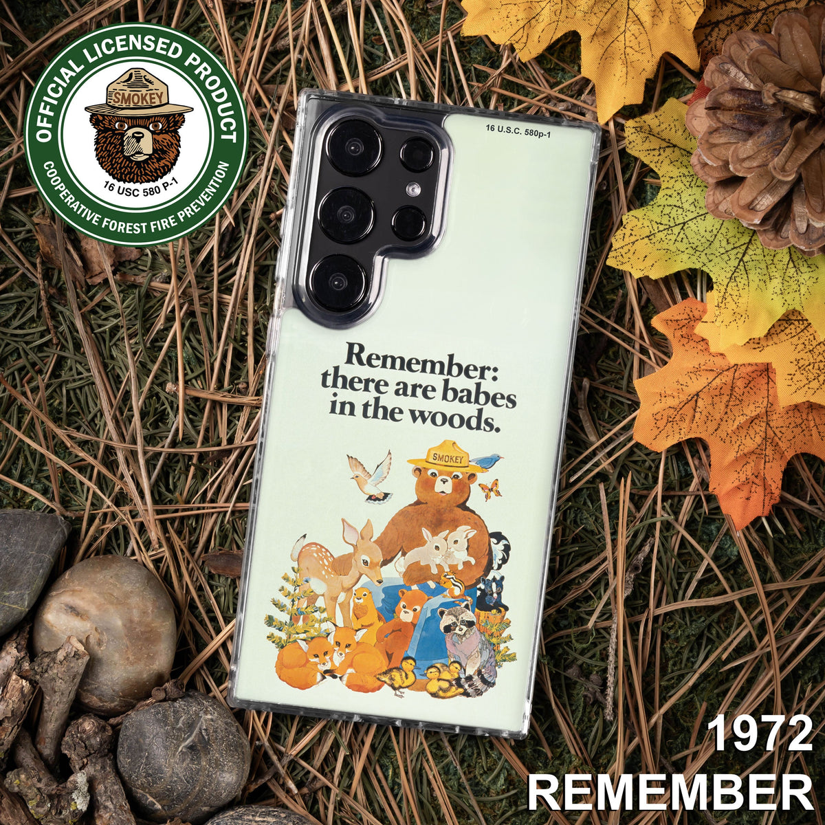 Smokey Bear Classic HD Samsung Galaxy S23 Phone Case