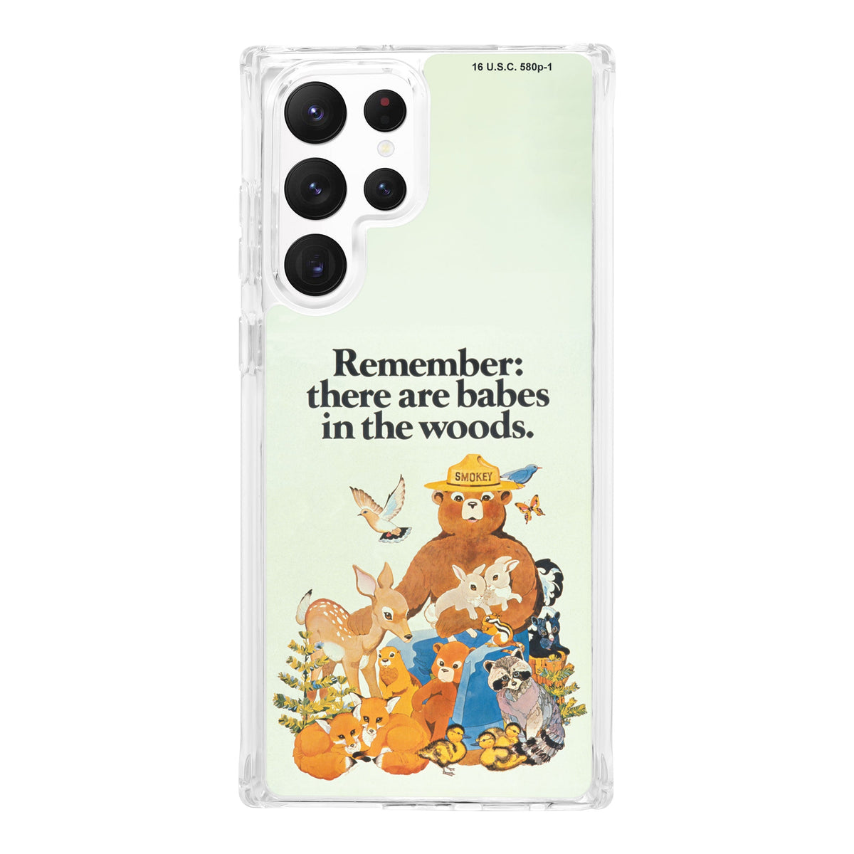 Smokey Bear Classic HD Samsung Galaxy S21 Phone Case