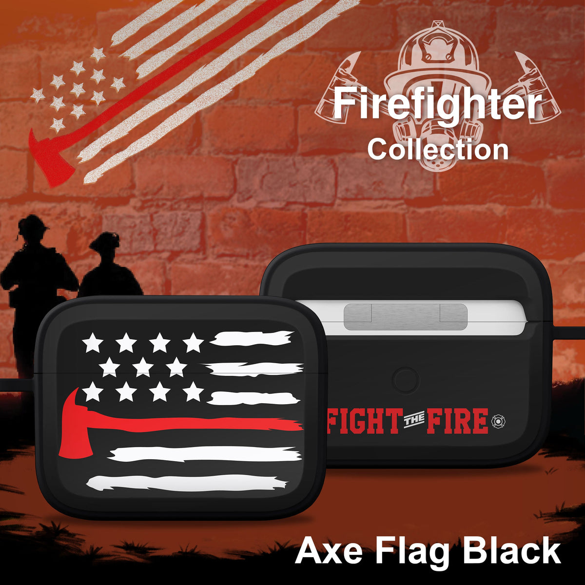 Firefighter HDX Apple AirPods Pro 1 & 2 Case Cover