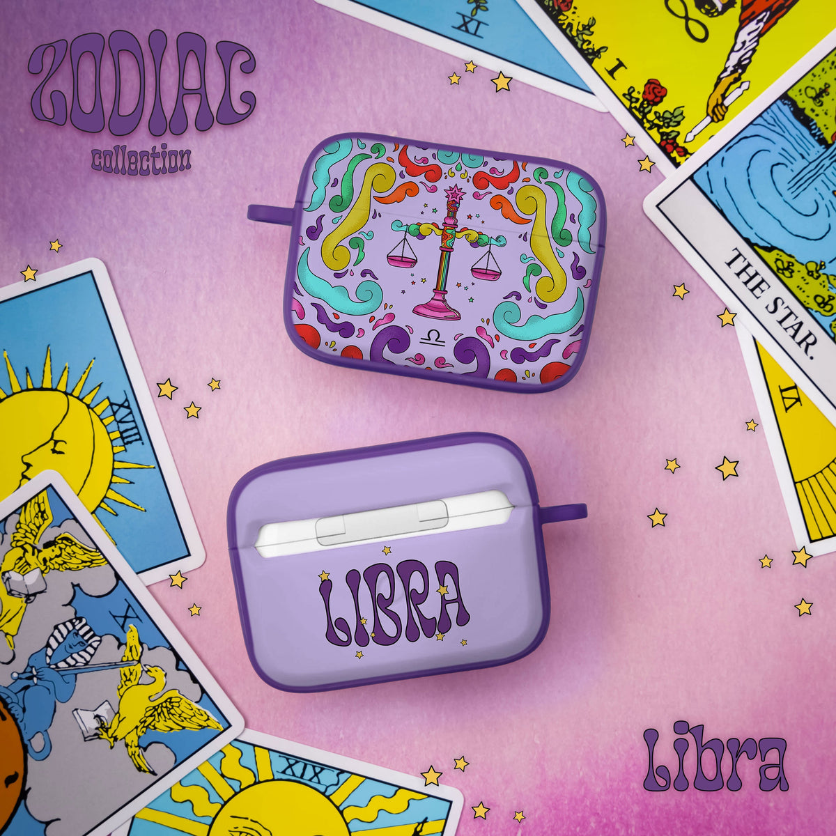 Zodiac Collection HDX Apple AirPods Pro 1 & 2 Case Cover