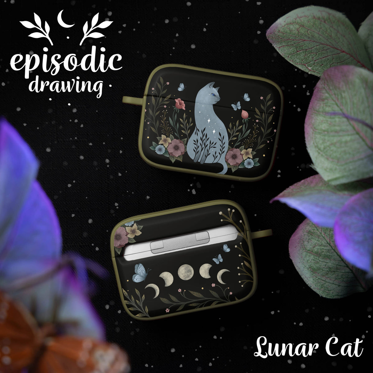 Episodic Drawing Enchanted Collection HDX Apple AirPods Pro 1 & 2 Case Cover